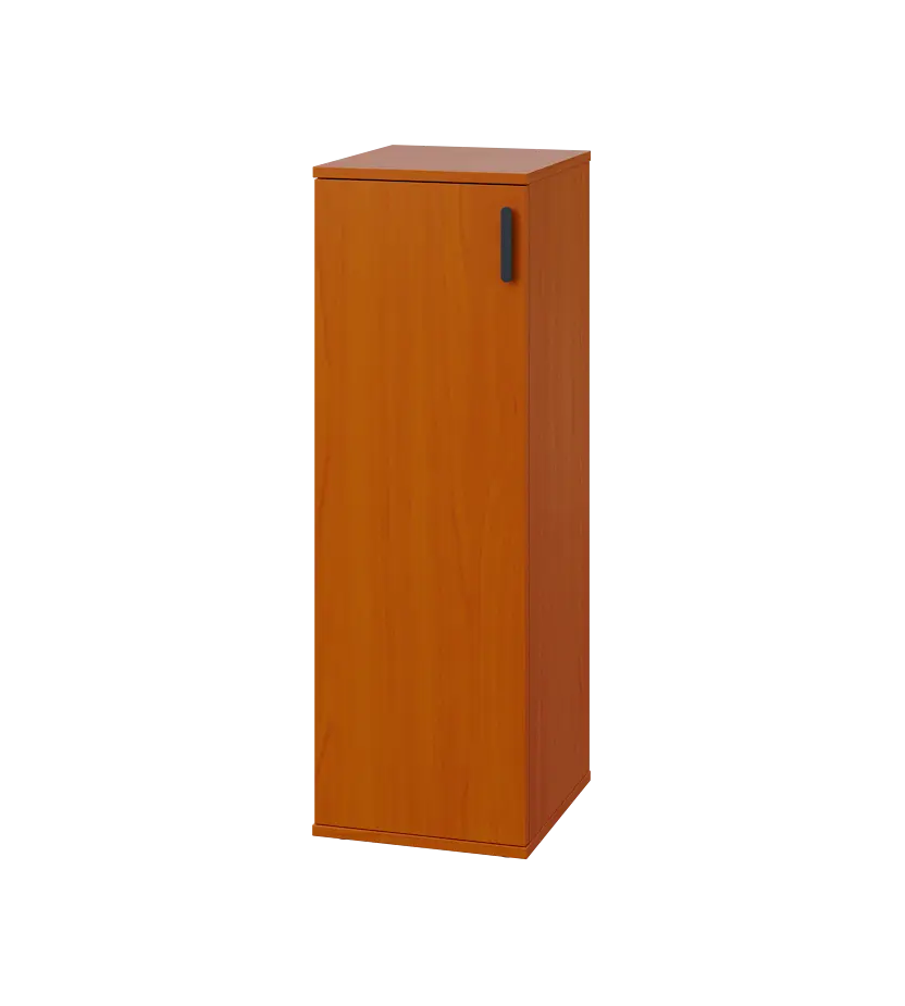 LN 3 - 3D kancelářská skříň, 1-dveřová, levá, 1107x360x400, třešeň šumavská